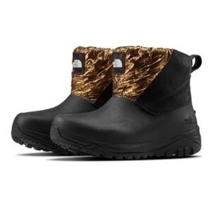 The North Face Yokiona Ankle Boots Black Copper Gold Size 7